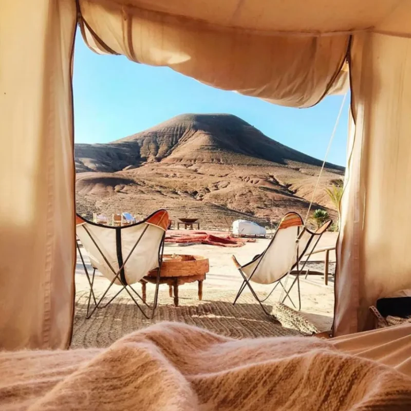 tent in morocco